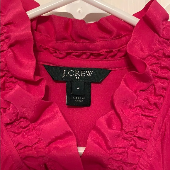 J.Crew Pink Silk Tank - Picture 2 of 5